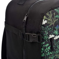 Kelioninė juoda kuprinė su gėlių raštu 20 l Meteor (SW1138147)