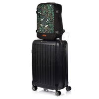 Kelioninė juoda kuprinė su gėlių raštu 20 l Meteor (SW1138147)