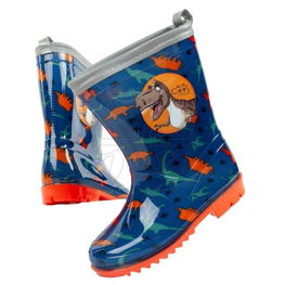 Vaikiški guminiai batai Perletti Cool Kids su dinozaurais
