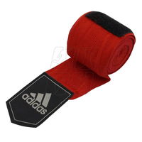 Bokso rankų bintai Adidas raudoni 5 cm x 2,5 m