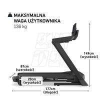 Elektrinis bėgimo takelis NordicTrack T7
