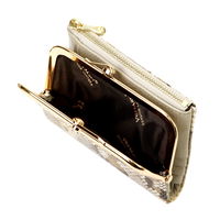 elegantiška odinė piniginė moterims (GG56589)