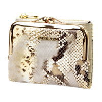elegantiška odinė piniginė moterims (GG56589)