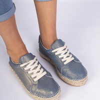 Mėlynos blizgios espadrilės Werkato (GRM31518)
