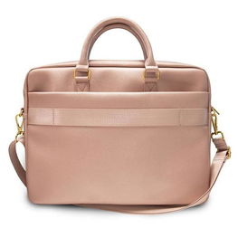 Guess Saffiano rožinė 16 nešiojamojo kompiuterio rankinė (HRT73202)