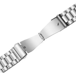 Metalinis nerūdijančio plieno dirželis Samsung Galaxy Watch 4/5/6 - sidabrinis