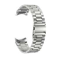 Metalinis nerūdijančio plieno dirželis Samsung Galaxy Watch 4/5/6 - sidabrinis