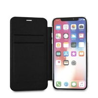 Karl Lagerfeld blizgus juodas iPhone X/Xs dėklas