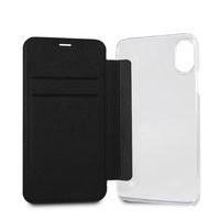 Karl Lagerfeld blizgus juodas iPhone X/Xs dėklas