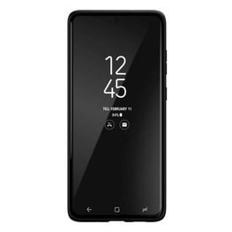 Adidas juodas dėklas Samsung Galaxy S20+ su Trefoil logotipu