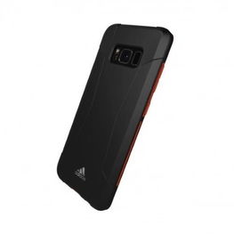 Adidas telefono dėklas Samsung Galaxy S8, juoda/raudona