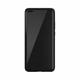 Adidas juodas ir baltas dėklas Huawei P40 – apsauginis PU dėklas