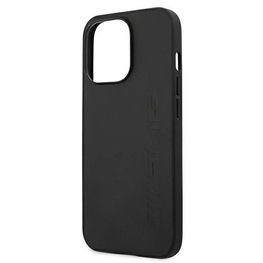 AMG juoda odinė dėklas iPhone 13 Pro / 13 (6.1 ) – prabangus ir patvarus