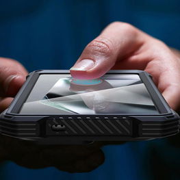 Supcase Armorbox Mag“ dėklas, skirtas Samsung Galaxy S25 Ultra“ telefonui (juodas)