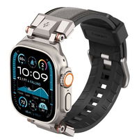 Spigen DuraPro Armor“ dirželis Apple Watch“ 44 / 45 / 46 / 49 mm laikrodžiams - pilkas