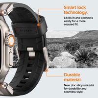 Spigen DuraPro Armor“ dirželis Apple Watch“ 44 / 45 / 46 / 49 mm laikrodžiams - pilkas