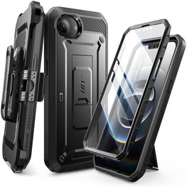 Atsparus dėklas Supcase Unicorn Beetle Pro“ iPhone 16e, juodas