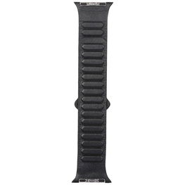 Audi odinė magnetinė dirželio juosta Apple Watch 40/41/42 mm – juoda
