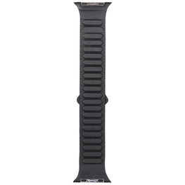 Audi odinė magnetinė dirželio juosta Apple Watch 44–49 mm, juoda