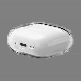Skaidrus silikoninis dėklas Decoded AirCase“ AirPods 4 ausinėms