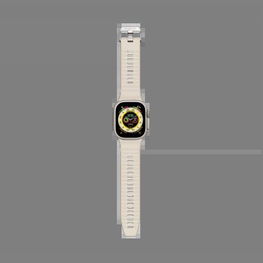 Decoded Ultra tvirtas dirželis Apple Watch 42/44/45/49 mm – baltas