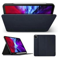 Prestige dėklas su Apple Pencil laikikliu iPad Pro 11, iPad Air 10.9 – tamsiai mėlynas