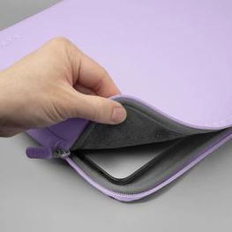 Neopreninis pastelinės violetinės spalvos dėklas MacBook Air 13 / Pro 13