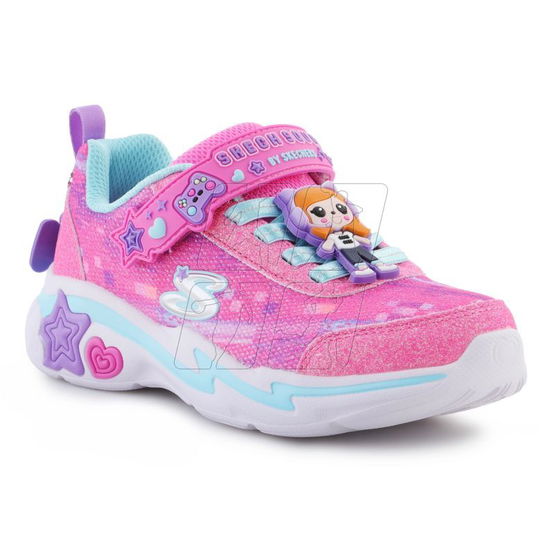 Skechers vaikiški sportiniai bateliai Snuggle Sneaks rožiniai (SW1491110)