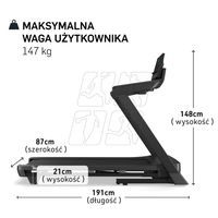 Elektrinis bėgimo takelis NordicTrack T8