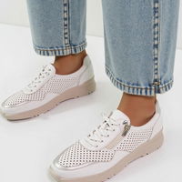 Moteriški sportbačiai AVERIA WHITE – patogumas ir elegancija kasdienai (PBP41511)