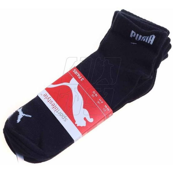 Puma trumpesnės sportinės kojinės (3 poros) (SW411450)