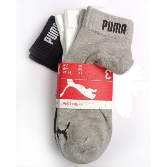 Puma trumpesnės kojinės (3 poros) – patogios ir kvėpuojančios (SW411451)