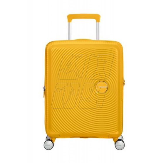 Lagaminas American Tourister Soundbox, geltonas, kabininis (SW1420966)