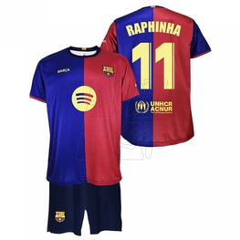 FC Barcelona namų komplektas 2024/25 Raphinha vaikams