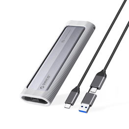 Išorinis SSD diskas M.2 NVMe USB-C 10Gb/s pilkas