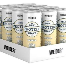 Baltyminis kokteilis Weider Milk Protein, 12 x 250 ml