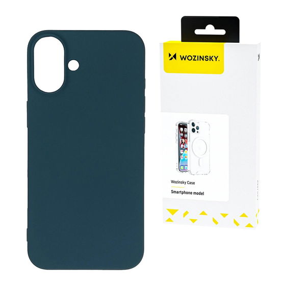 Silikoninis dėklas Samsung Galaxy S25 Ultra – mėlynas