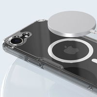 iPhone 16e permatomas magnetinis dėklas Nillkin Nature Pro