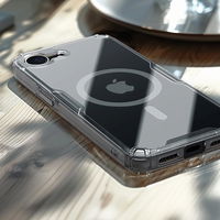 iPhone 16e permatomas magnetinis dėklas Nillkin Nature Pro