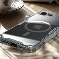 iPhone 16e permatomas magnetinis dėklas Nillkin Nature Pro
