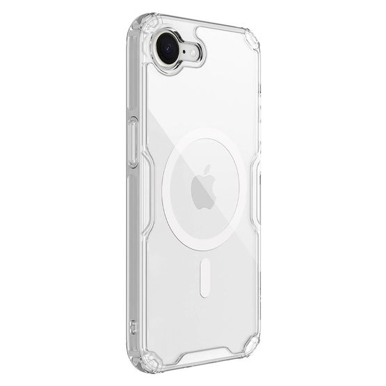 iPhone 16e permatomas magnetinis dėklas Nillkin Nature Pro