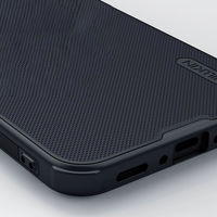 Dėklas Nillkin Super Frosted Shield Pro magnetinis – juodas