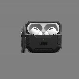 Dėklas AirPods Pro 2 ausinėms, juodos spalvos