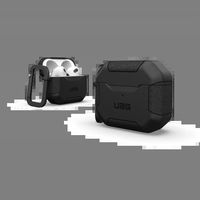 Dėklas AirPods 3 ausinėms, juodas, atsparus smūgiams