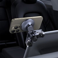 Telefono laikiklis automobiliui su magnetu pilkas