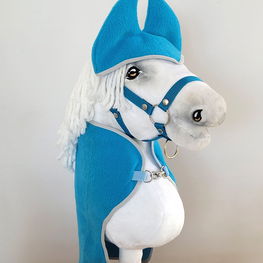 Hobby Horse rinkinys: turkio spalvos pledas ir ausinukai