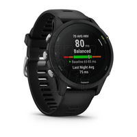 Sportinis laikrodis Garmin Forerunner 255 Music juodas