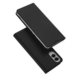 Dėklas su atvartu ir kortelių skyriumi Samsung Galaxy S25 Edge, juodas