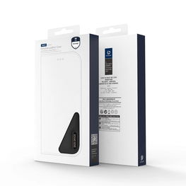 Dėklas su atvartu ir RFID apsauga Samsung Galaxy S25 Edge, juodas