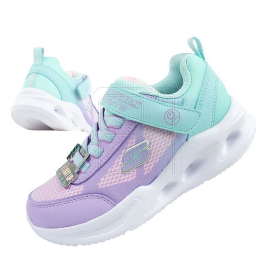 Sportbačiai vaikams šviečiantys rožiniai Skechers (SW1509122)